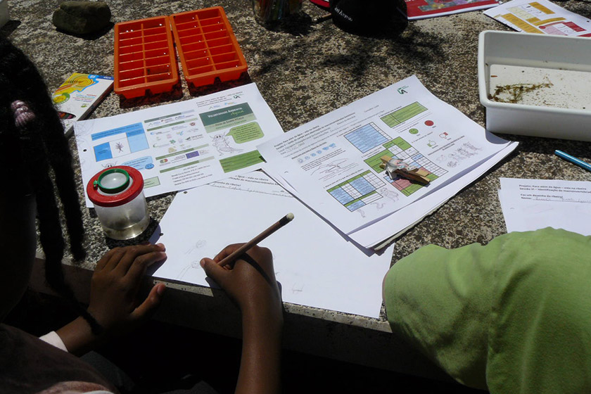 Environmental education project “Para Além da Água – Vida na Ribeira”