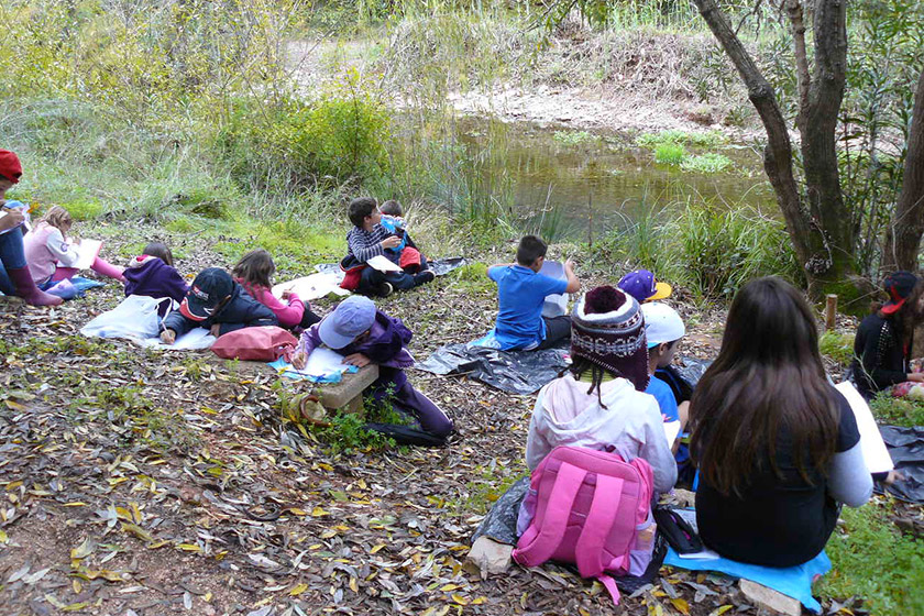 Environmental education activity in the Local Protected Area of Fonte da Benémola